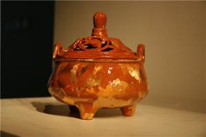 斑銅帶蓋宣德爐（1號(hào)）